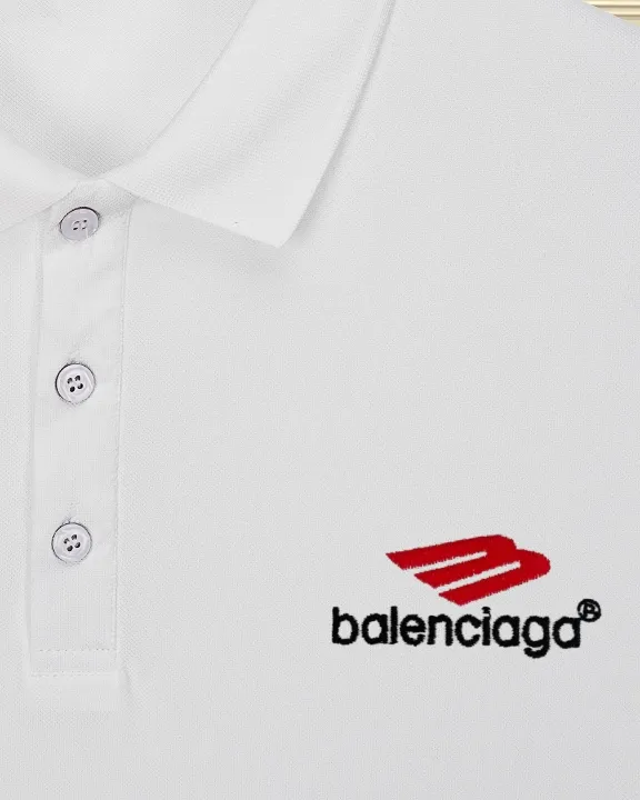 BALENCIAGA* Classic logo 🔥 POLO ✅ Quality ‼ ●100% ●50% 50% ● 200g ● ● 1：1 ● ●Size：M L XL XXL XXXL
